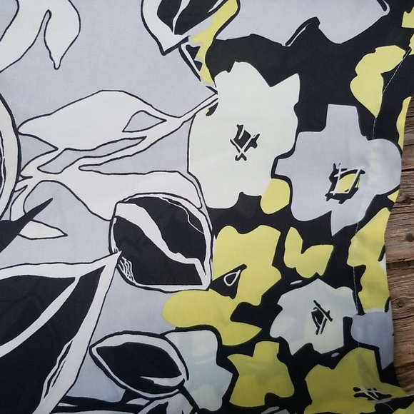 VINTAGE Y2K 90S BCBG MAXAZRIA MEDIUM FLORAL ART PRINT BLOUSE ROMANTIC SLEEVE - Picture 6 of 9